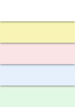 Стандартные цвета бумаги для самокопирующих бланков